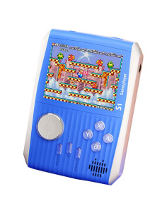 Consola de Juegos Retro Portátil Whisary S1 Azul 666 Juegos