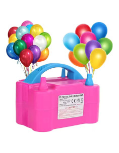 Bomba de Globo Eléctrica HBFVG 600W Doble Boquilla 110V