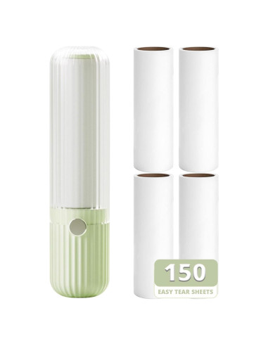 Rodillo de Pelusa Sgdazo Verde - 150 Hojas Recargables