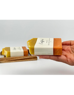 Jabón de Azafrán Puro SaffroseLA 140g - Hidratante y Natural 2