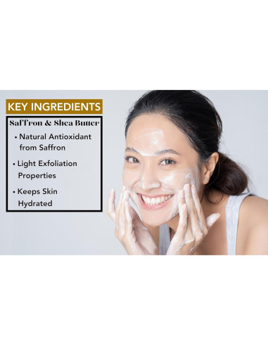Jabón de Azafrán Puro SaffroseLA 140g - Hidratante y Natural