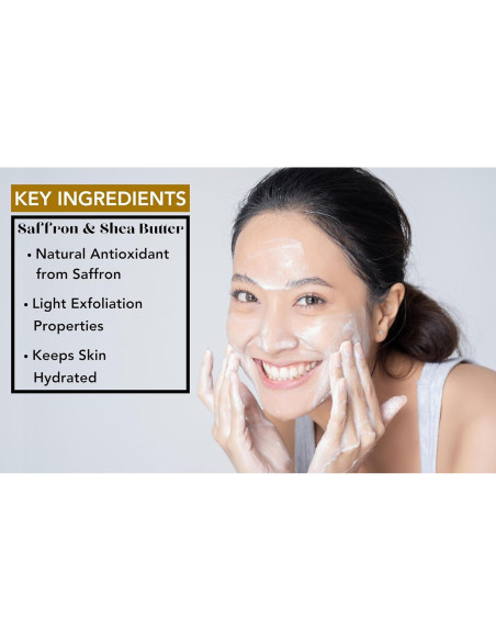 Jabón de Azafrán Puro SaffroseLA 140g - Hidratante y Natural