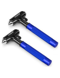 Martillo de Seguridad OUDEW 2 Paquetes Azul, Escape Automotriz