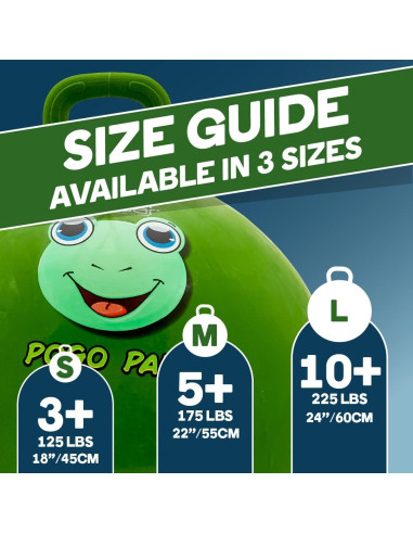 Pelota Saltarina Flybar Hopper Ball Verde Rana - Juguete para Niños 5+