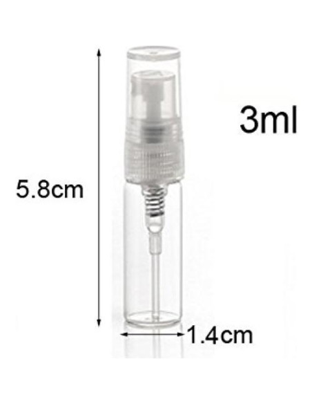 10pcs Botellas Vacías de Vidrio 3ml Elfenstal para Perfume