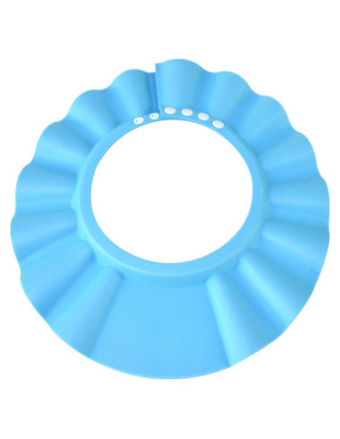 Gorro de Baño Ajustable para Bebés y Niños - EVA Azul