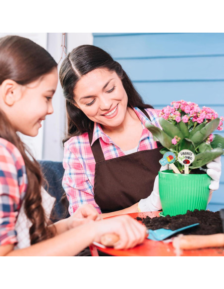 20 Etiquetas de Madera para Plantas WATINC - Jardinería
