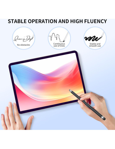 Bolígrafo Stylus GCHMDE 10 Pcs Alta Precisión Pantallas Táctiles
