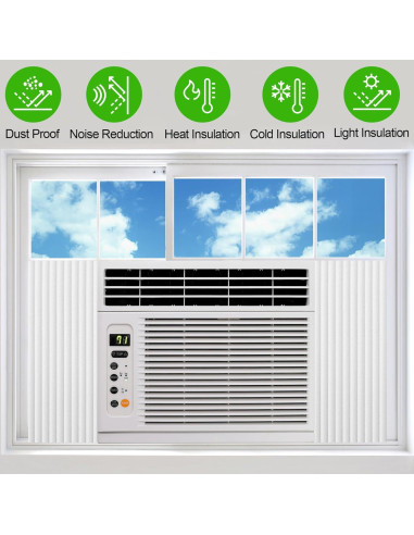 Paneles de Aislamiento de Espuma MYFAMIREA 43x23 cm 2 Piezas