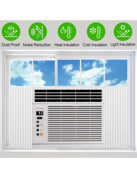 Paneles de Aislamiento de Espuma MYFAMIREA 43x23 cm 2 Piezas