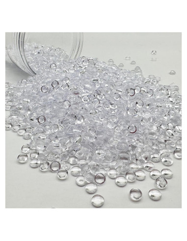 3500 Perlas Planas de Acrílico Dortrue 7mm para Decoración