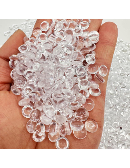 3500 Perlas Planas de Acrílico Dortrue 7mm para Decoración