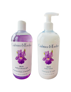 Conjunto de Baño Iris Crabtree & Evelyn Gel y Loción 500ml