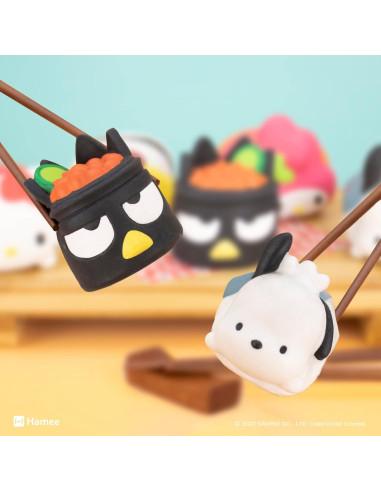 Juguete Squishy de Sorpresa Hamee Hello Kitty Sushi 1 Pc