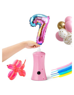 Bomba de aire eléctrica Fikowo para globos 30W portátil