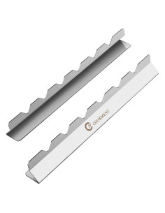 Soporte para Brochetas de BBQ JY COOKMENT Acero Inoxidable 2 Piezas