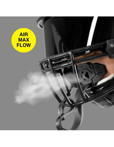 Protector Bucal de Fútbol SLEEFS Negro - Silicona Impacto