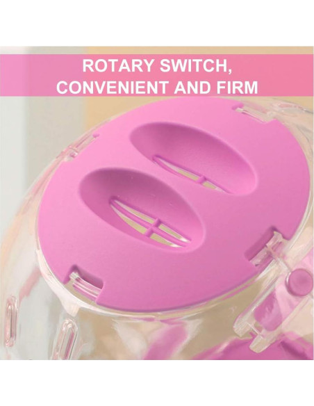 Bola de Ejercicio para Hámster Andiker 14cm Rosa Transpirable