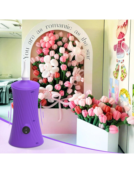 Bomba de globo eléctrica AXHJ portátil para inflar globos