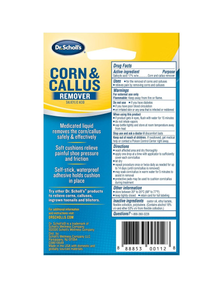 Remedio Líquido para Callos y Durezas Dr. Scholl 9.4 ml