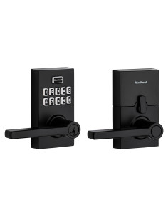 Cerradura Electrónica Kwikset SmartCode 917 Sin Llave Negra