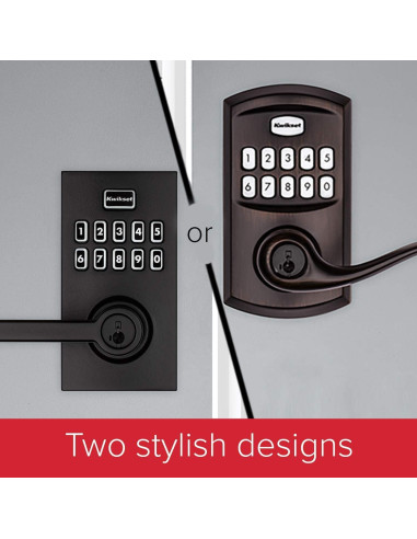 Cerradura Electrónica Kwikset SmartCode 917 Sin Llave Negra