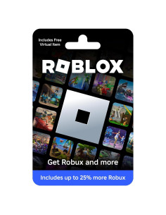 Tarjeta de Regalo Física Roblox - Artículo Virtual Gratis