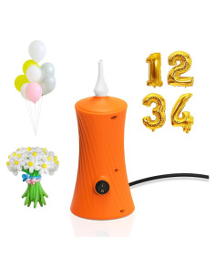 Bomba de Globo Eléctrica Kusamue YB-HF-528 Naranja 0.25kg
