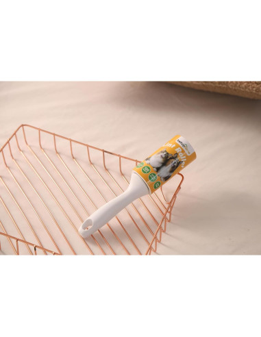 Rodillo Adhesivo Beitophome 100 Hojas Extra Pegajoso para Pelo de Mascota