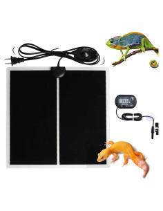 Estera Calefactora para Reptiles MQ 5W con Termómetro Digital