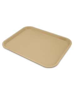 Bandeja de Servicio de Alimentos Carlisle 45.7x35.6cm Beige