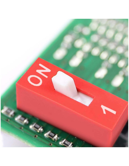 20 Interruptores DIP Deslizantes Juasky 1 Pin 2.54mm On Off