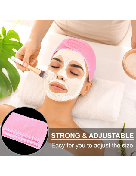 Cintas para la cabeza Whaline 3 piezas toalla suave ajustable