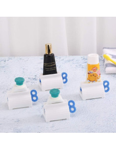 Rodillo Exprimidor de Tubo XYKEEY - Azul, 5.08 cm 2