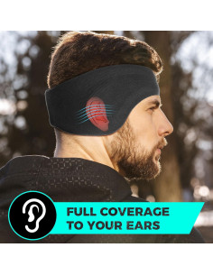 Calentadores de Oídos WTACTFUL Doble Capa Invierno Unisex 2