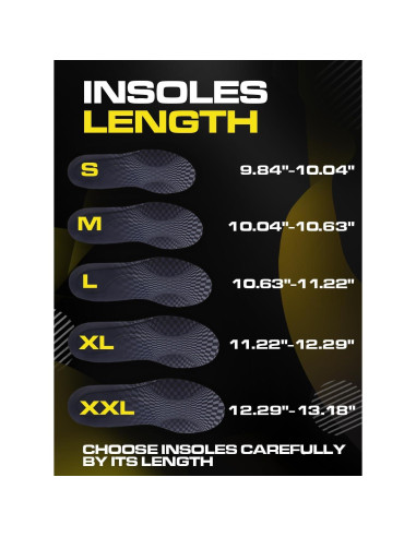 2 Paquetes de Plantillas Ortopédicas CRUVHEAL para Trabajo - Soporte Arco Medio Antifatiga - Tamaño S