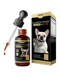 Gotas Calmantes para Perros POPPAW 30ml Sabor Tocino