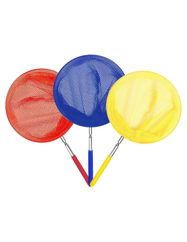 Red Telescópica para Mariposas Kizh, 3 Piezas, 86 cm