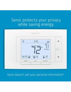 Termostato Inteligente Sensi Emerson ST55 Wi-Fi Programable 2