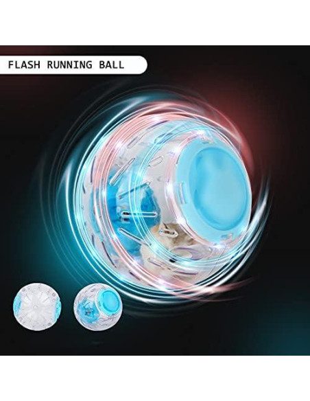 Bola de Cristal para Hámster Dwarf WNZQK - 12.5cm - Azul