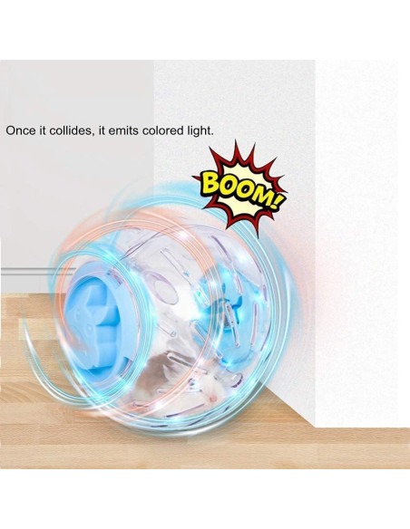 Bola de Cristal para Hámster Dwarf WNZQK - 12.5cm - Azul