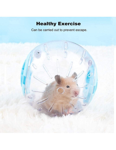 Bola de Cristal para Hámster Dwarf WNZQK - 12.5cm - Azul