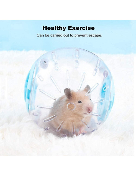 Bola de Cristal para Hámster Dwarf WNZQK - 12.5cm - Azul