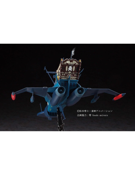 Hasegawa CW08 Barco Pirata Espacial Arcadia 1/1500 147 Piezas