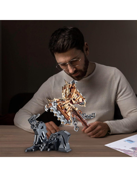 Juego de Bloques de Construcción Martillo Thor Finger Rock 1388 PCS