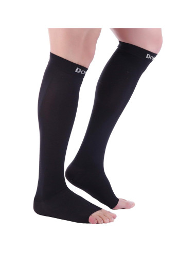 Calcetines de Compresión Abiertos Doc Miller 15-20 mmHg Unisex