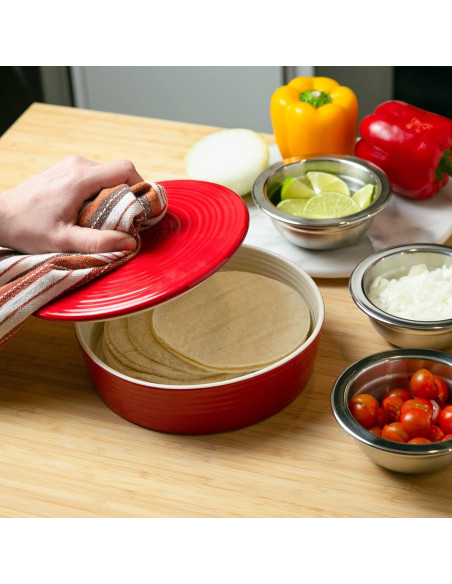 Calentador de Tortillas Cerámica RSVP Internacional 20.32 cm