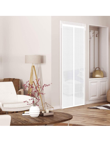 Cortina Aislante Magnética SANJIANKER 86.36x203.2 cm Blanca