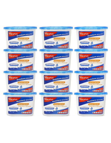 Absorbentes de Humedad Vacplus 12 Paquete 300g Sin Fragancia