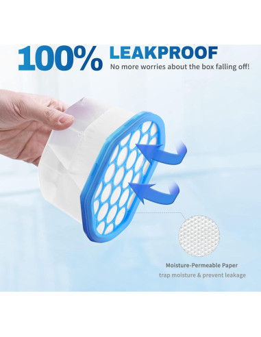 Absorbentes de Humedad Vacplus 12 Paquete 300g Sin Fragancia